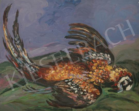 For sale  Emeric - Multicolored feathered pheasant 's painting