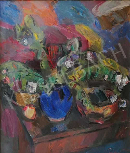  Nagy, Előd - Still Life with Flowers painting