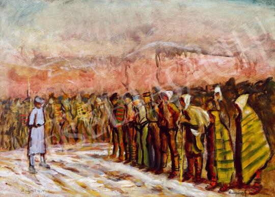  Mednyánszky, László - Prisoners of war painting