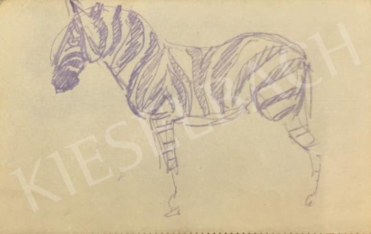 Eladó Huzella Pál - Zebra festménye