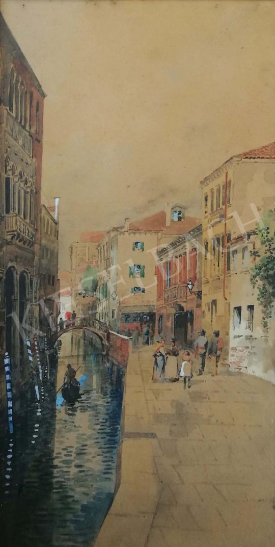 Scharl, Artúr - Venice street painting