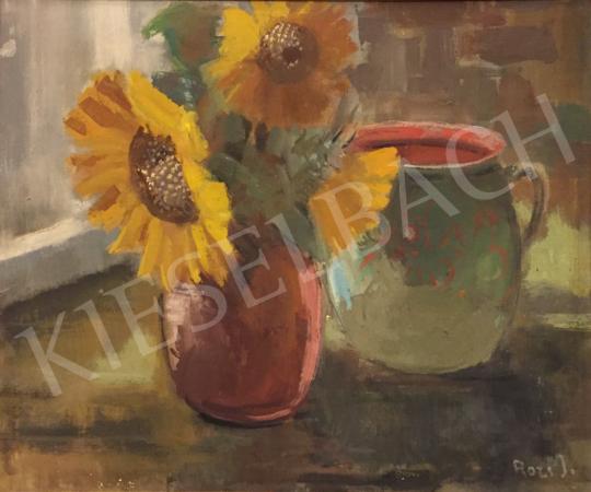 For sale Rozs, János - Sunflower Still Life 's painting