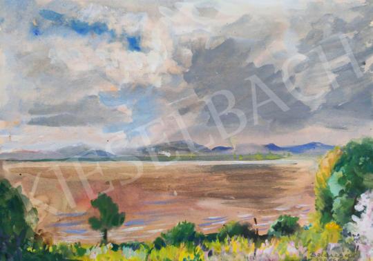  Boldizsár, István - View of Balatonfüred painting