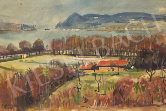  Boldizsár, István - View of Danube bend from Nagymaros painting