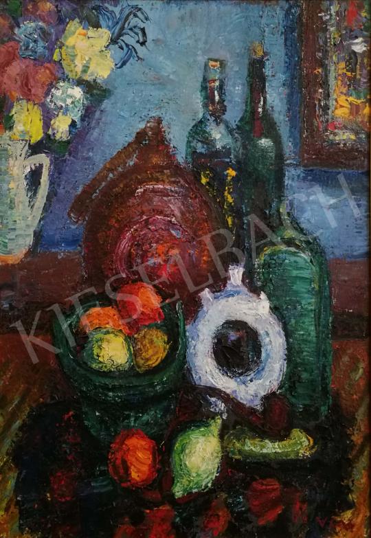  Vén, Emil - Still life with Pálinka painting