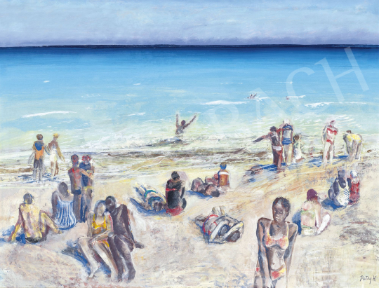  Patay, László - On the Beach, 1976 | 62st Autumn Auction auction / 1 Lot