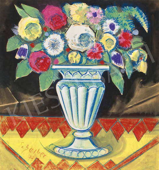  Scheiber, Hugó - Art Deco Bunch with Roses, 1930s | 62st Autumn Auction auction / 7 Lot