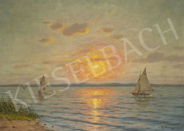 Rubovics, Márk - Balaton Mood with Sailboats 