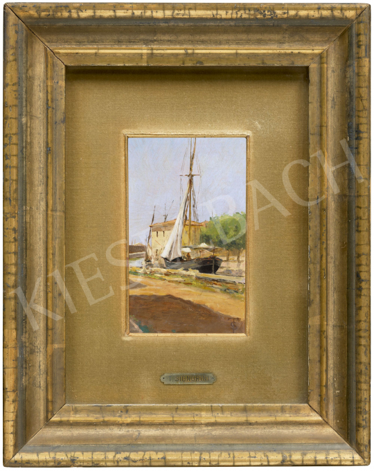  Telemaco Signorini - Sailboat | 62st Autumn Auction auction / 57 Lot