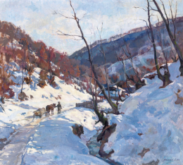 Krizsán, János - Sunny Nagybánya (Winter), 1935 
