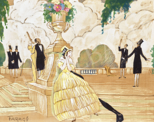 Faragó, Géza - Crossroads, Love | 62st Autumn Auction auction / 78 Lot