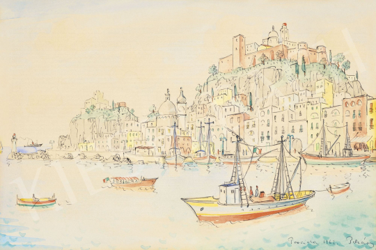 Pekáry, István - Italian Port, 1962 | 62st Autumn Auction auction / 96 Lot