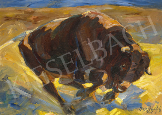  Kieselbach, Géza - Bull, 1927 | 62st Autumn Auction auction / 110 Lot