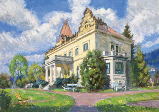  Boldizsár, István - Castle in Zebegény, 1959 | 62st Autumn Auction auction / 119 Lot