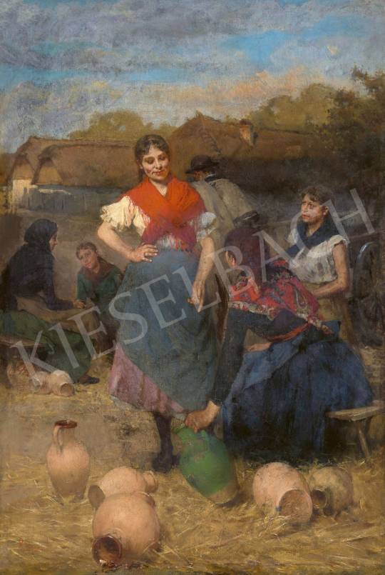 Deák Ébner, Lajos - Pottery Market (Szolnok) | 62st Autumn Auction auction / 141 Lot