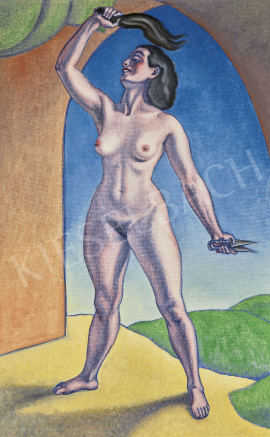 A. Tóth, Sándor - The Defeated Samson (Delila), 1941 | 62st Autumn Auction auction / 150 Lot