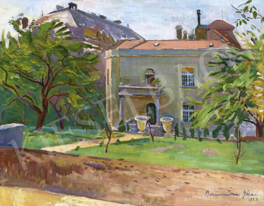  Bornemisza Géza - Rózsadombi villakert, 1923 | 62. Őszi Aukció aukció / 158 tétel