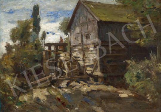  Iványi Grünwald, Béla - Landscape with Water Mill | 62st Autumn Auction auction / 159 Lot