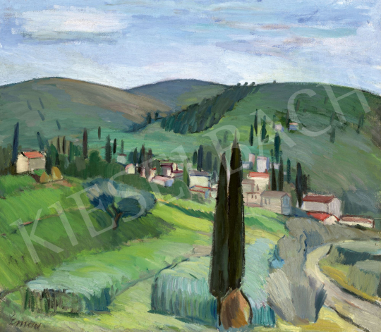 Emőd Aurél - Toscana, 1930-as évek | 62. Őszi Aukció aukció / 185 tétel