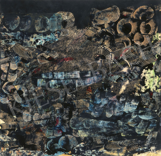 Lakner, László - Car Cemetery, 1962 | 62st Autumn Auction auction / 192 Lot