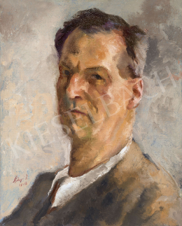  Szőnyi, István - Self Portrait in the Zebegény Atelier, 1938 