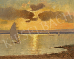  Keszegi Horváth, László - Sail Boat on Lake Balaton 