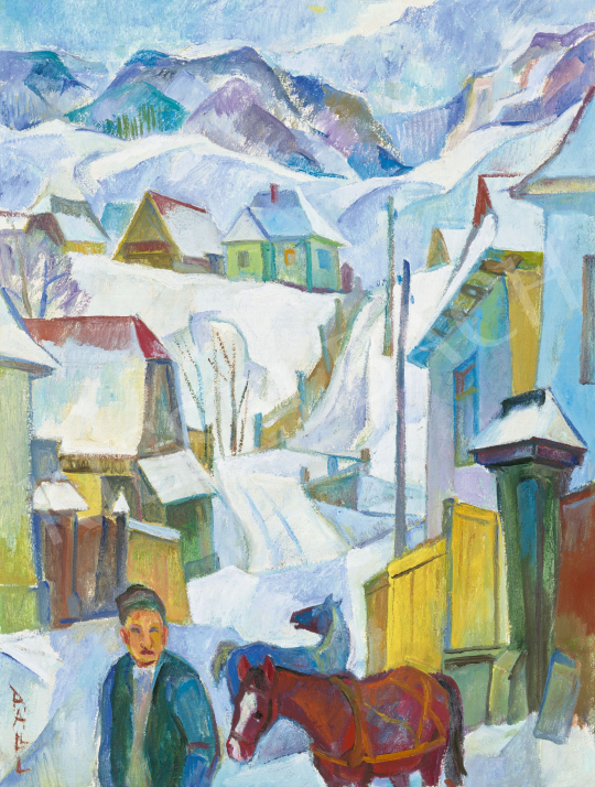  Páll, Lajos - Transylvanian Winter | 62st Autumn Auction auction / 128 Lot