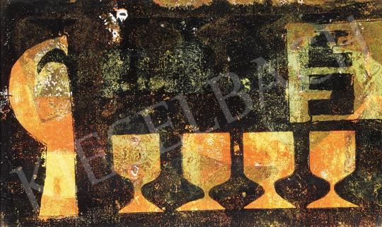  Bálint, Endre - Full-Glasses, 1973 painting