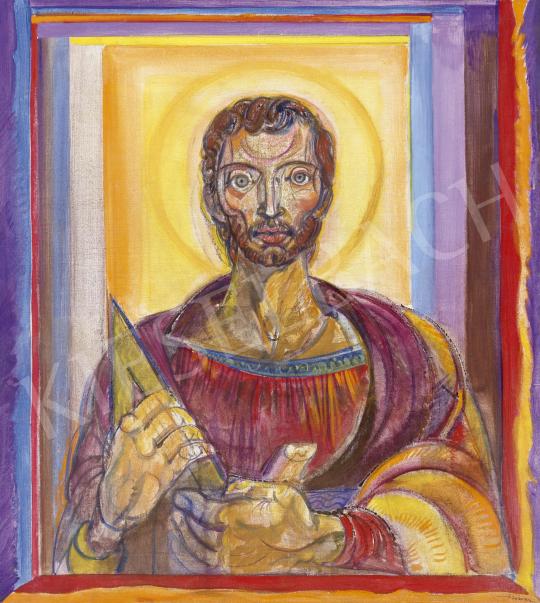  Hincz, Gyula - Prophet painting
