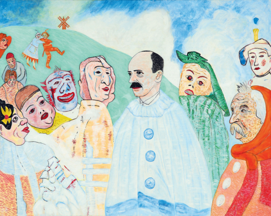  drMáriás - István Bethlen separate-peace negotiations in James Ensor's studio painting