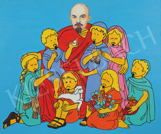  drMáriás - Today, Uncle Lenin was holding the faith lesson painting