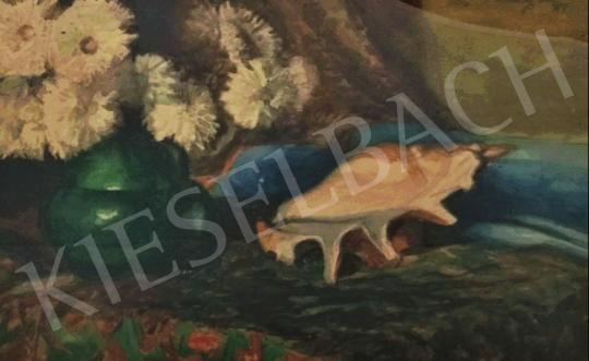 Eladó  Békéssy Leo - Csendélet kagylóval festménye