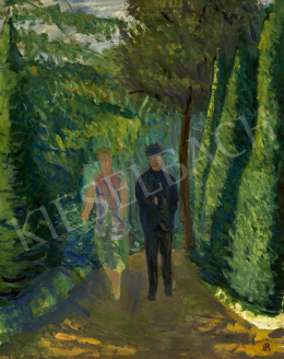  Bernáth, Aurél - Walk in the Park (Pöstyén), 1936 