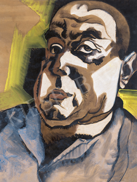  Scheiber, Hugó - Self Portrait, 1930s | 63st Winter Auction auction / 32 Lot