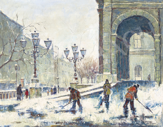 Guzsik, Ödön - At the Opera in Winter, c. 1940

 | 63st Winter Auction auction / 65 Lot