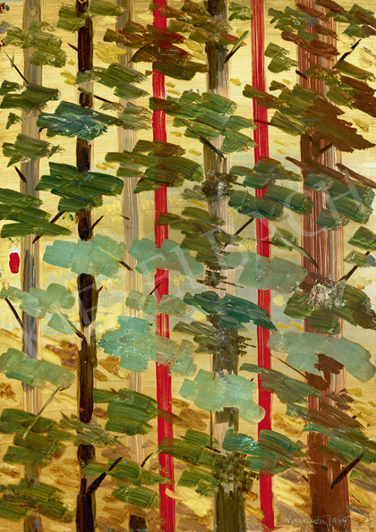 Gyarmathy, Tihamér - Organic Structure (Forrest), 1949 | 63st Winter Auction auction / 110 Lot