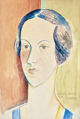  Kmetty, János - Portrait of Ilona Hollós 