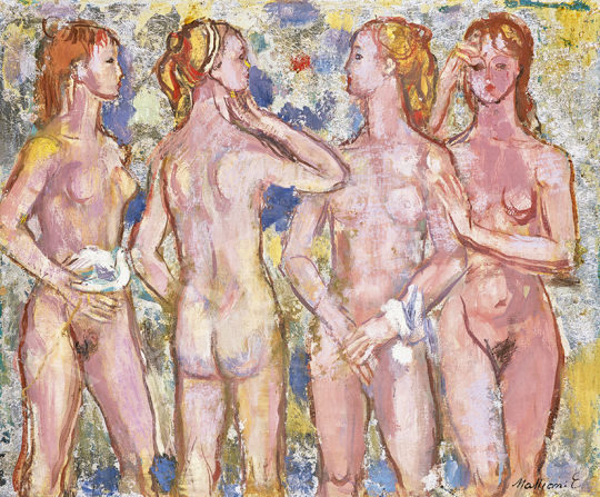 Mattioni, Eszter (Hollósné, Hollós Mattioni E - Youth (Nudes ont he Waterfront) | 63st Winter Auction auction / 125 Lot