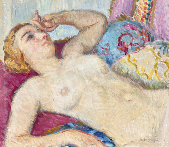  Boldizsár, István - Woman Nude (Model in the Nagybánya Atelier) | 63st Winter Auction auction / 126 Lot