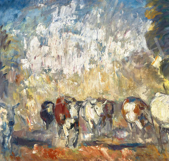  Iványi Grünwald, Béla - Homeward (Dusty Road), c. 1929 | 63st Winter Auction auction / 132 Lot