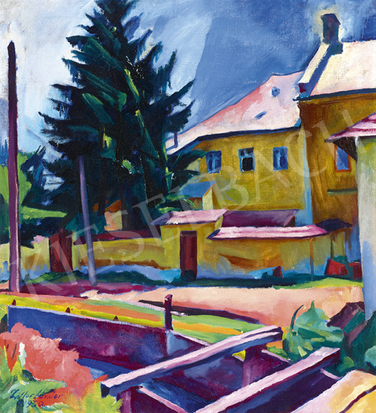 Ziffer, Sándor - Mill Ditch in Nagybánya, 1930 | 63st Winter Auction auction / 139 Lot