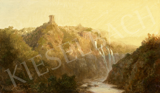 Telepy, Károly - Distant View of Villa Maecenas (VillaTivoli) | 63st Winter Auction auction / 149 Lot