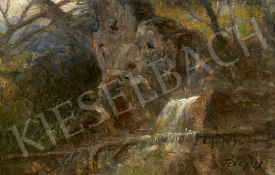 Telepy, Károly - Forest Detail with Fountain | 63st Winter Auction auction / 178 Lot