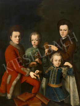  Johann Kupetzky - Hungarian Aristocratic Brothers (Batthyány Brothers), 1710s 