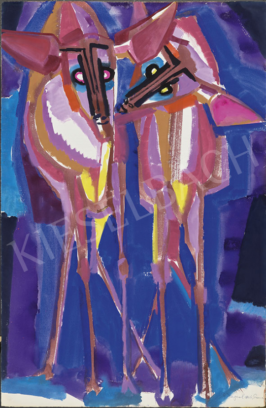  Hajnal, János - In Pairs, 1964 | 63st Winter Auction auction / 224 Lot