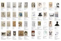  Chikán Bálint gyűjtemény - Önarckép gyűjtemény (151 db) festménye