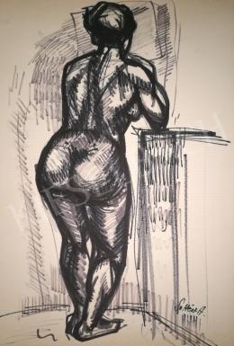  Soltész, Albert - Female nude study 