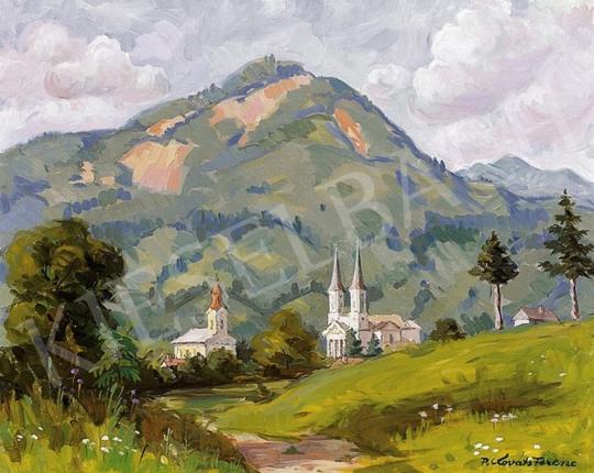 P. Kováts, Ferenc - Landscape in Felsőbánya | 6th Auction auction / 18 Lot