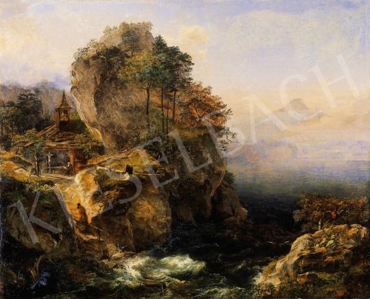 Werner, Johann - Romantikus táj | 6. Aukció aukció / 22 tétel