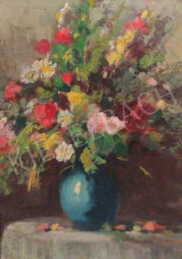  Páldy, Aladár - Still Life with Flowers 